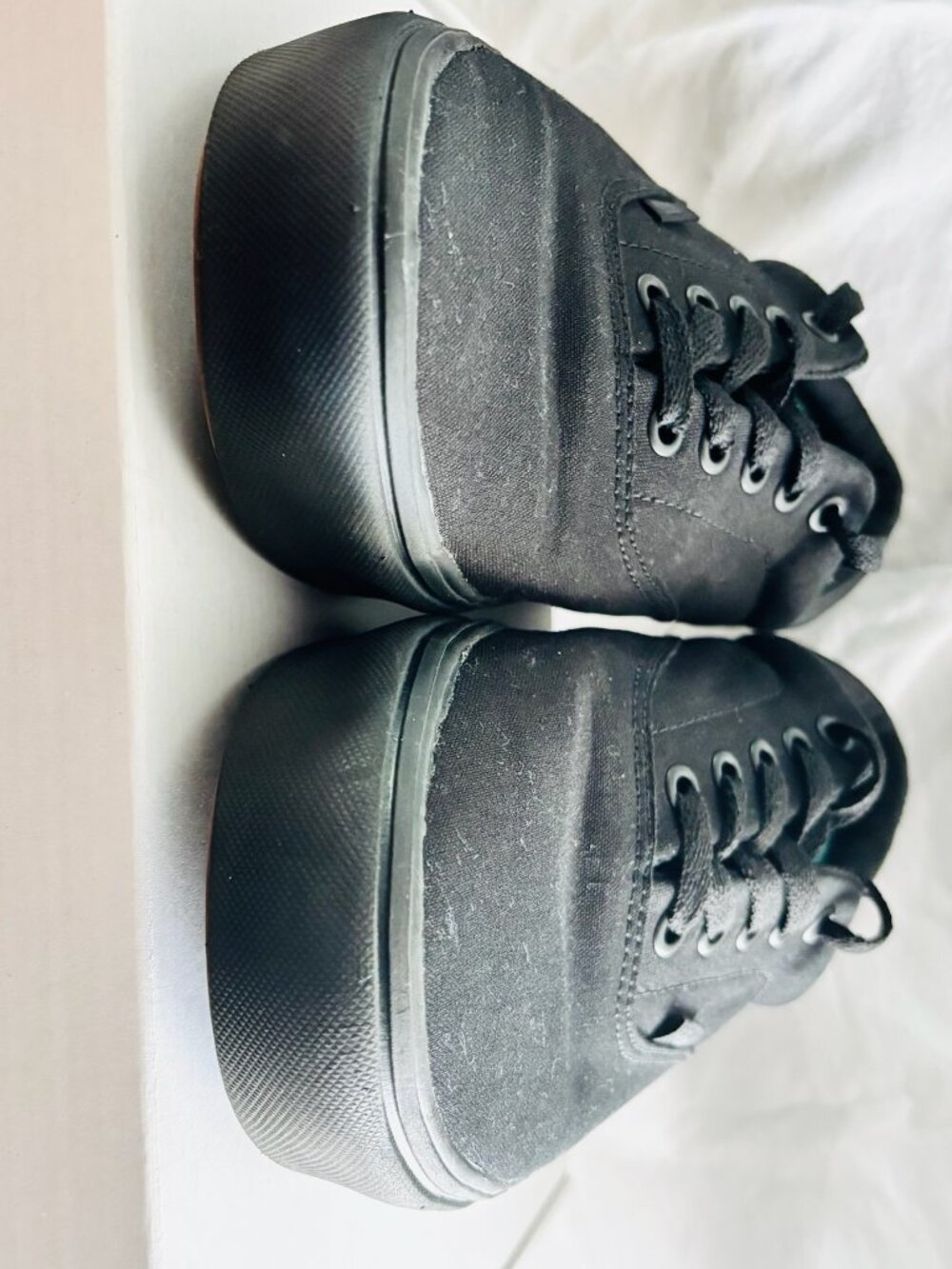 Vans Authentic ComfyCush Black Canvas Sneakers Men's Size 12 Skate Casual Shoes - Picture 5 of 16